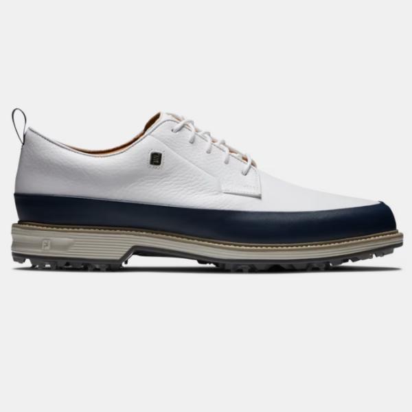 FootJoy Premiere Series - Field LX Golf Shoes White/Navy フットジョイ フィールド LX ゴルフ シューズ 54395