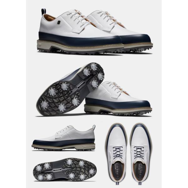 FootJoy Premiere Series - Field LX Golf Shoes (White/Navy) フット