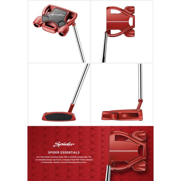 TaylorMade Spider パター レッド 楽天市場】USモデル テーラーメイド ゴルフ スパイダー ツアー