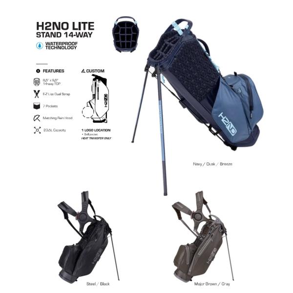 サンマウンテン  H2NO Lite 14-Way スタンドバッグ サンマウンテン Sun Mountain H2NO Lite 14-Way スタンドバッグ NAVY