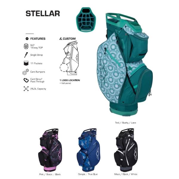 Sun Mountain 2025 Women's Stellar Cart Bag サン マウンテン 2025
