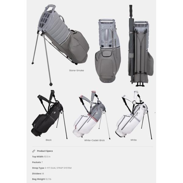 Sun Mountain Mid-Stripe 14-Way X-Fit Dual Strap Stand Bag サン マウンテン ミッドストライプ 14Way デュアル ストラップ スタンド バッグ Sun Mountain Mid-Stripe Dual Strap Stand Bag サン マウンテン