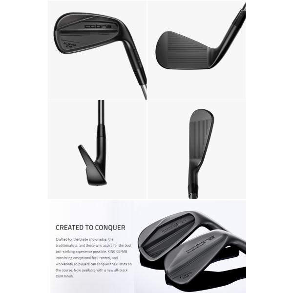 単品アイアン Cobra Golf KING CB Black Iron コブラゴルフ キング