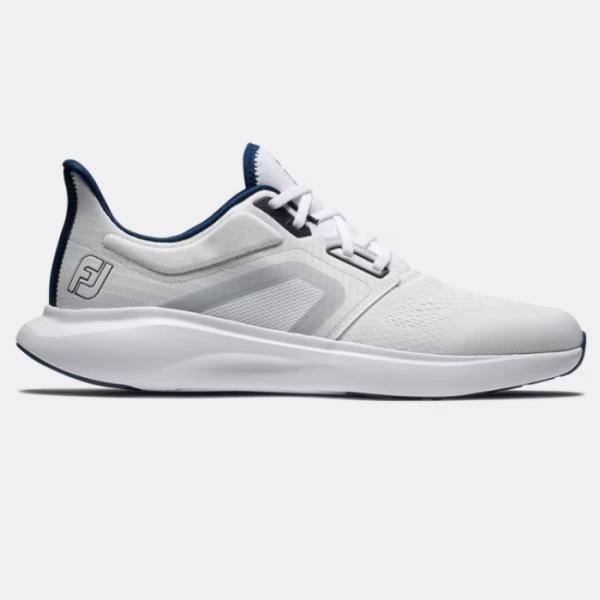 FootJoy HyperFlex TR Golf Shoes White / Navy フットジョイ ハイパーフレックス TR ゴルフ シューズ 55466
