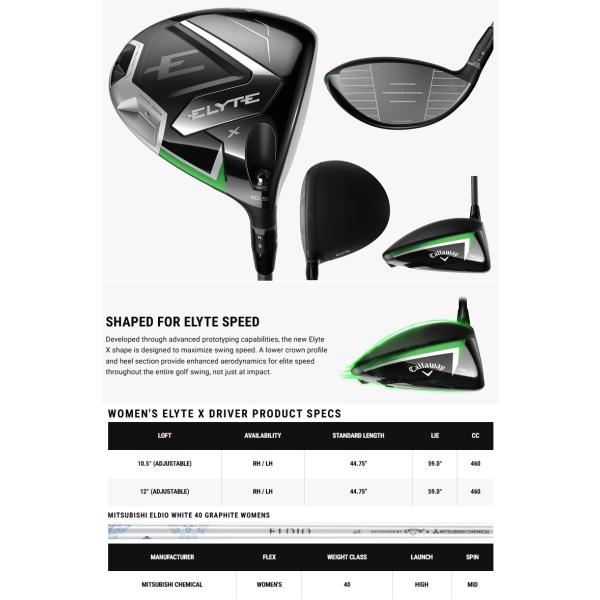 Callaway Solaire レディース ドライバー ヘッドカバー付き 【公式通販