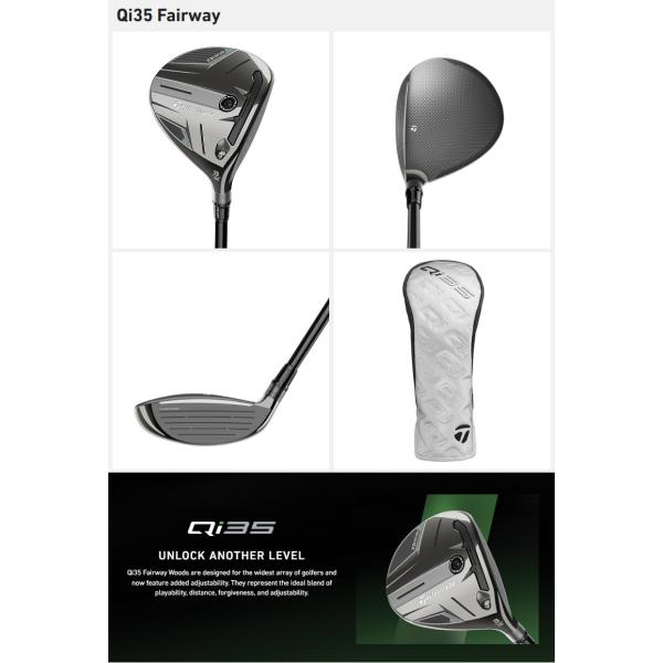 TaylorMade qi35フェアウェイウッド TaylorMade Qi35 フェアウェイ