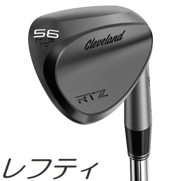 レフティモデル Cleveland Golf RTZ Black Satin Wedge クリーブランドゴルフ RTZ ブラック サテン ウェッジ メーカーカスタムシャフトモデル
