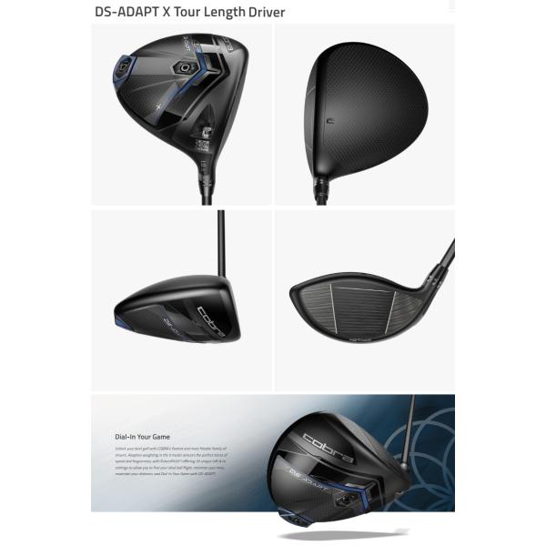レフティモデル) Cobra Golf DS-ADAPT X Tour Length Driver コブラ