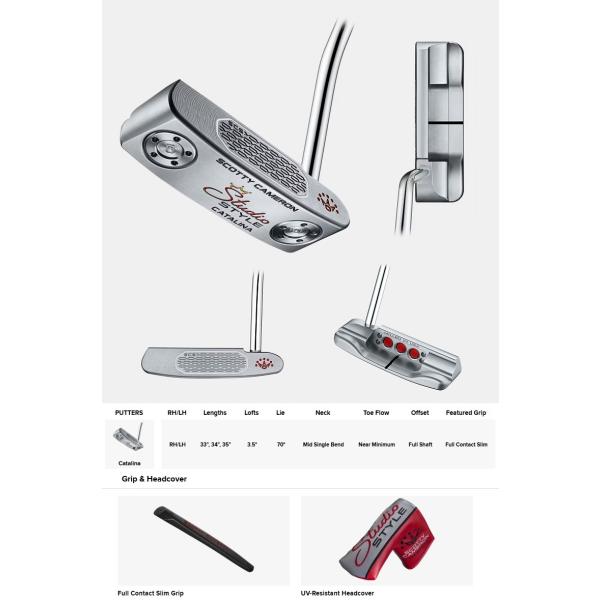 SCOTTY CAMERON （2025）カタリナ 34インチ レフティモデル】 Scotty