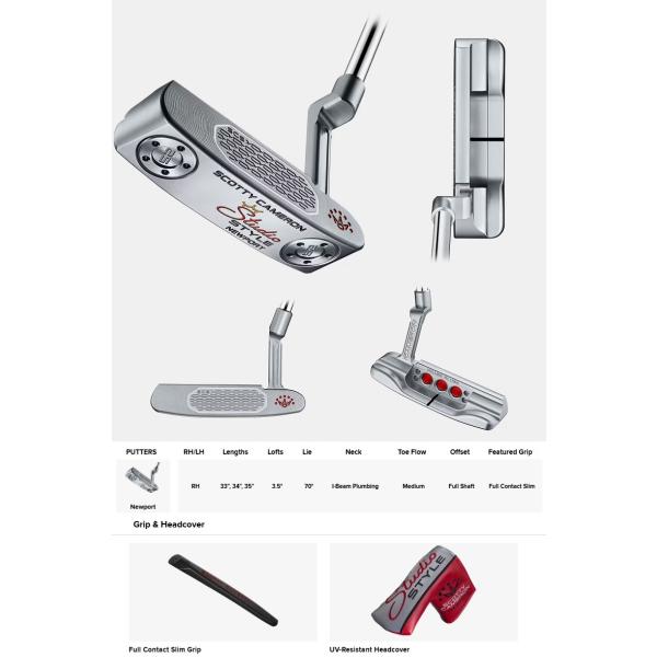 ※限定価格※スコッティキャメロン スタジオセレクト ニューポート2 スコッティキャメロン スタジオセレクト ニューポート2 パター