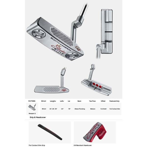 スコッティキャメロン STUDIO STYLE NEWPORT2 340G スタジオスタイル