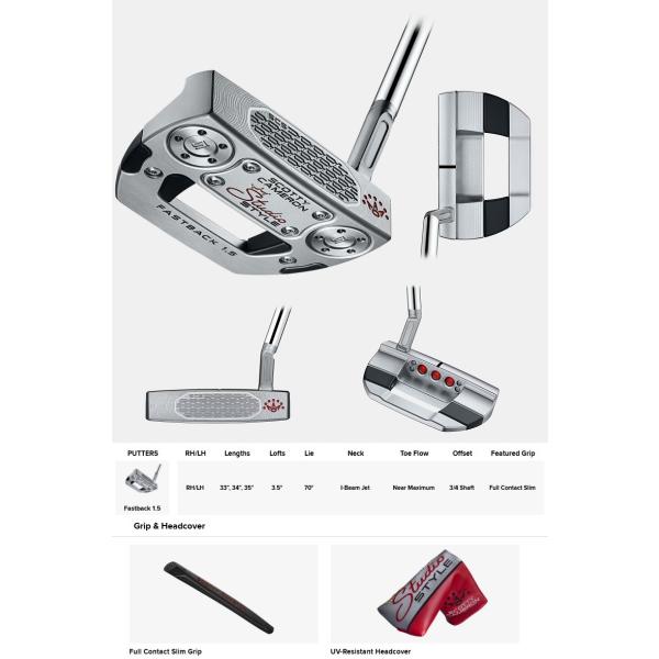 Scotty・Cameron 2025 Studio Style Fastback 1.5 Putter スコッティ