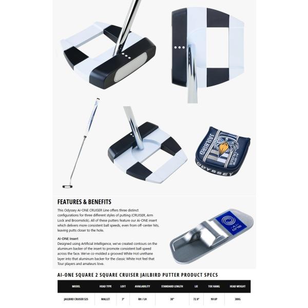 ODYSSEYジェイルバードSquare 2 Square クルーザー38インチ Odyssey Ai