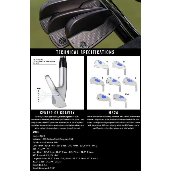 タイトリスト T100 アイアンセット 6本組(5-P) N.S.PRO MODUS3 TOUR115