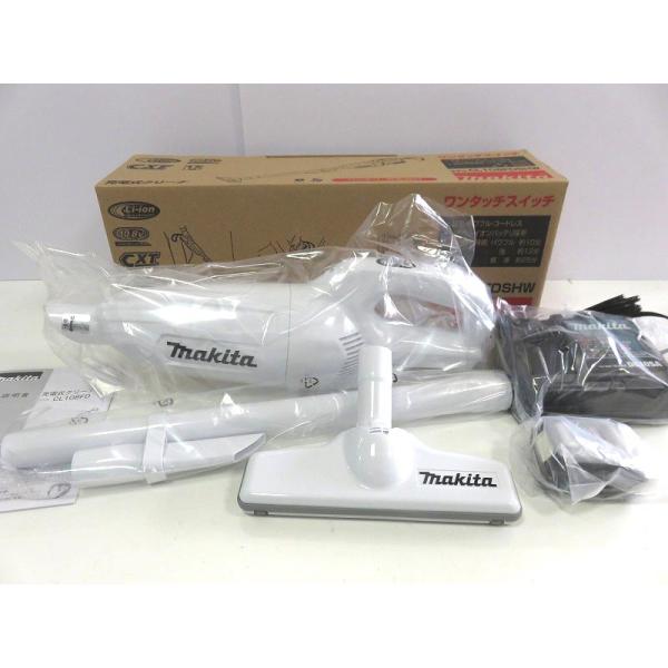 【送料無料】■マキタ 10.8V 充電式クリーナ(カプセル式) CL108FDSHW ★マキタ純正バッテリ・充電器付 (掃除機)