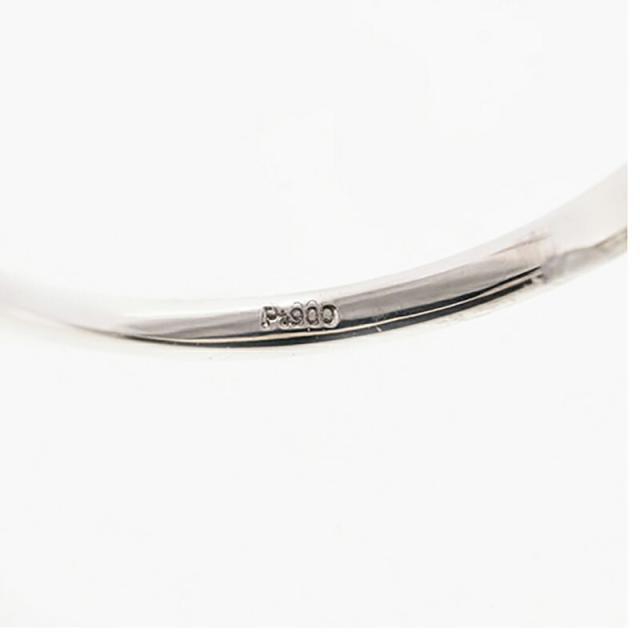 【ju329】 リング Pt900 プラチナ ダイヤモンド 0.241ct/0.10ct 11.5号 未使用【中古】レディース_3