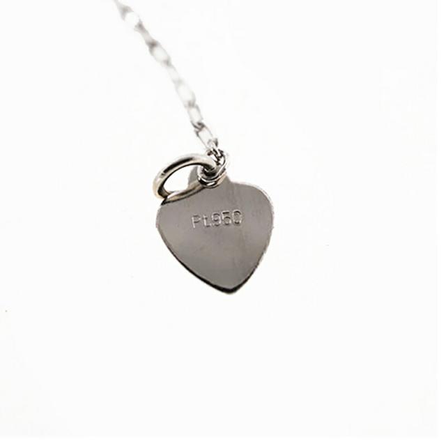 【jv455】 ネックレス Pt950 プラチナ ダイヤモンド 0.1ct 未使用【中古】レディース_5