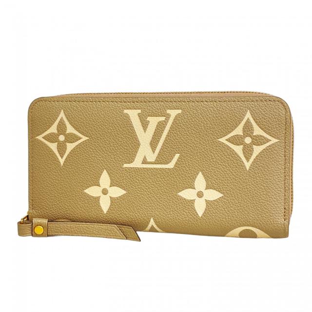 美品】ルイヴィトン モノグラム アンプラント バイカラー 長財布