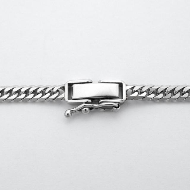 【6khc0039】喜平 ネックレス Pt850 プラチナ 6面 ダブル 50.6cm 20.3g キヘイ【中古】メンズ レディース ユニセックス_3