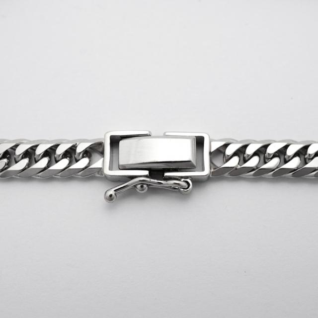 【6khd0040】喜平 ブレスレット Pt900 プラチナ 6面 ダブル 20.7cm 21g キヘイ【中古】メンズ レディース ユニセックス_2