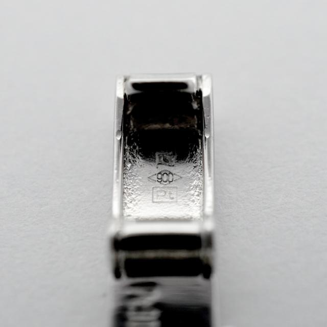 【6khd0040】喜平 ブレスレット Pt900 プラチナ 6面 ダブル 20.7cm 21g キヘイ【中古】メンズ レディース ユニセックス_5
