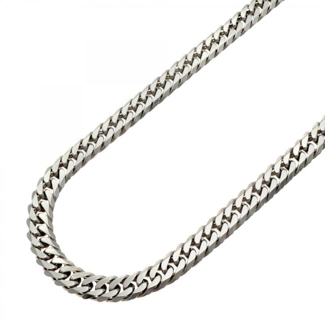 【6khe0055】喜平 ネックレス Pt850 プラチナ 6面 ダブル 50.7cm 100.3g キヘイ【中古】メンズ レディース ユニセックス