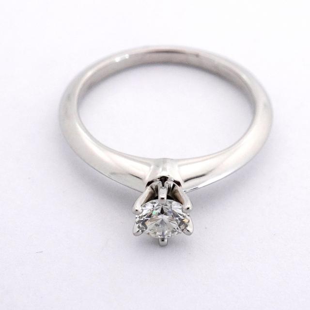 【6jfb0161】ティファニー リング ソリティア 1PD Pt950 プラチナ ダイヤモンド 0.27ct 6.5号【中古】レディース_2