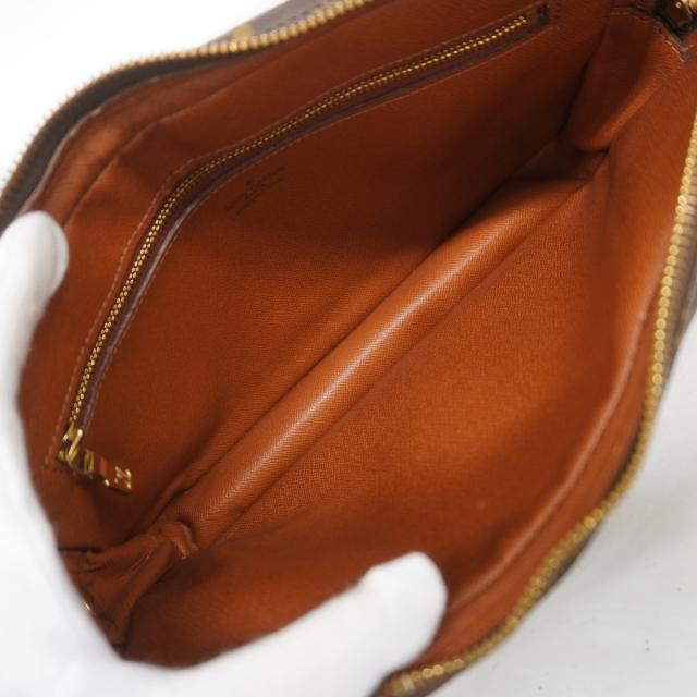 【6fb3068】ルイヴィトン クラッチペダル御徒面子 モノグラム マルリードラゴンヌGM M51825 赤銅色【中古】メンズ