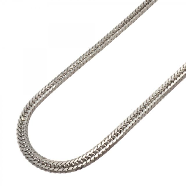 【6khg0003】喜平 ネックレス Pt850 プラチナ トリプル 12面 50.7cm 51.6g キヘイ【中古】メンズ レディース ユニセックス