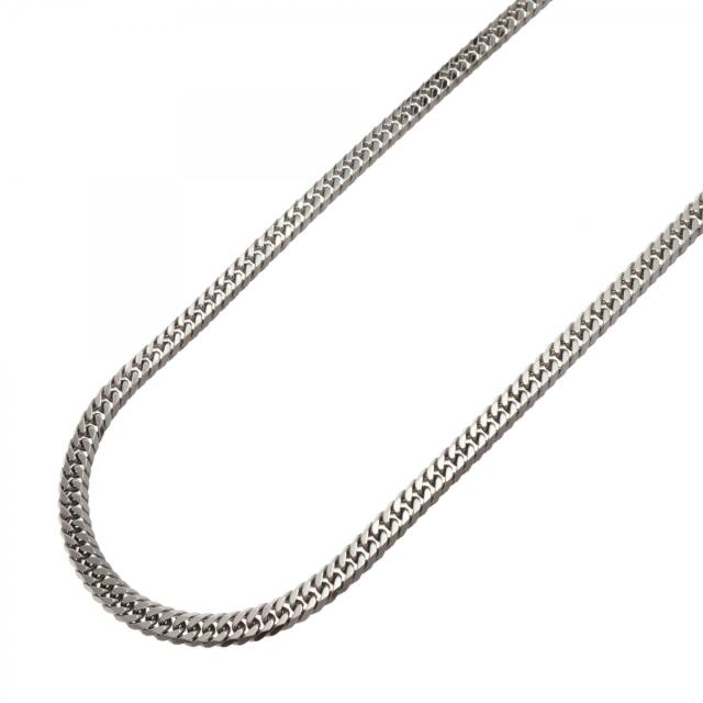 【6khg0058】喜平 ネックレス Pt850 プラチナ 6面 ダブル 50.1cm 30.6g キヘイ【中古】メンズ レディース ユニセックス 158,070円