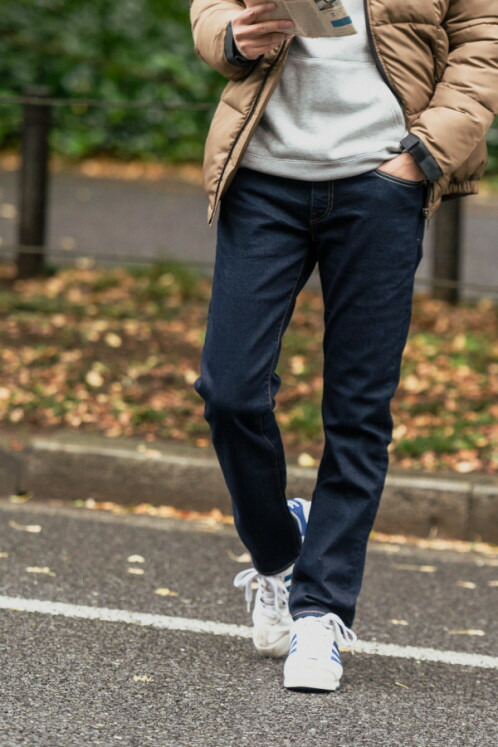 リーバイス 502 WARM LEVI'S 冬用 デニム ジーンズ テーパード 断熱 保温 あったかい 軽量 メンズ ボトムス Gパン ジーパン ウォーム ビッグE_1
