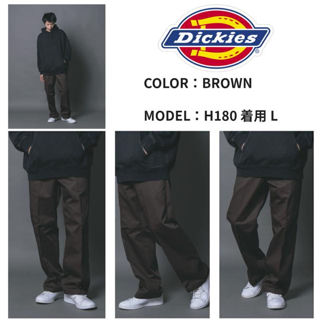 DICKIES T/C ツイル ワイド ストレート ディッキーズ ゆったり ストリート ルーズ_8
