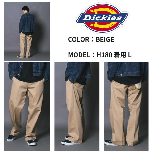 DICKIES T/C ツイル ワイド ストレート ディッキーズ ゆったり ストリート ルーズ_7