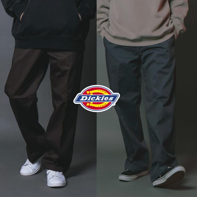 DICKIES T/C ツイル ワイド ストレート ディッキーズ ゆったり ストリート ルーズ_9