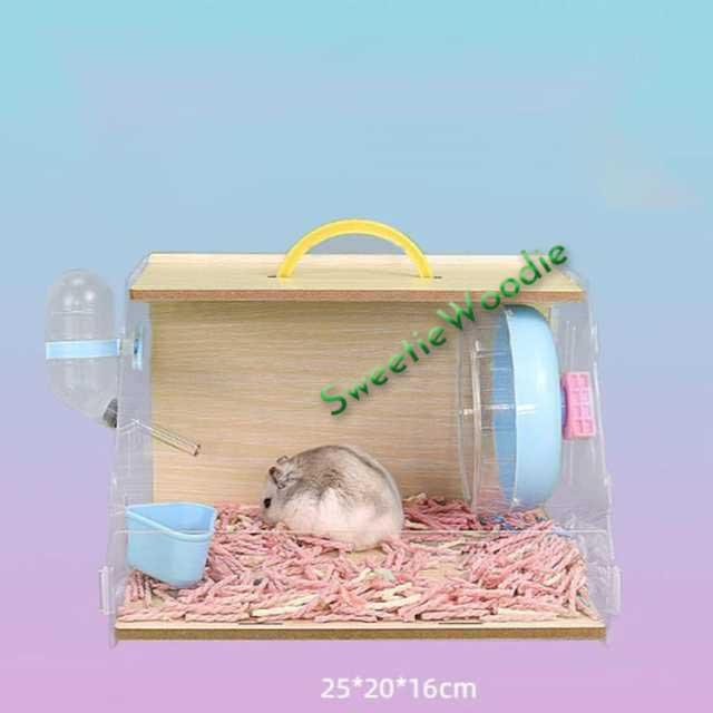 ハムスターケージ ハムスター ゲージ 飼育ケース プラケース ハウス 
