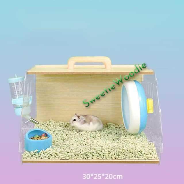 ハムスターケージ ハムスター ゲージ 飼育ケース プラケース ハウス 