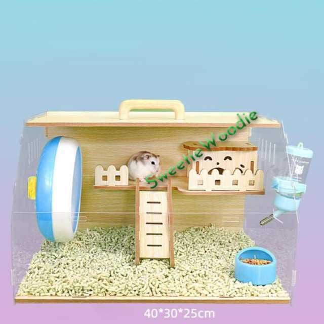 ハムスターケージ ハムスター ゲージ 飼育ケース プラケース ハウス 