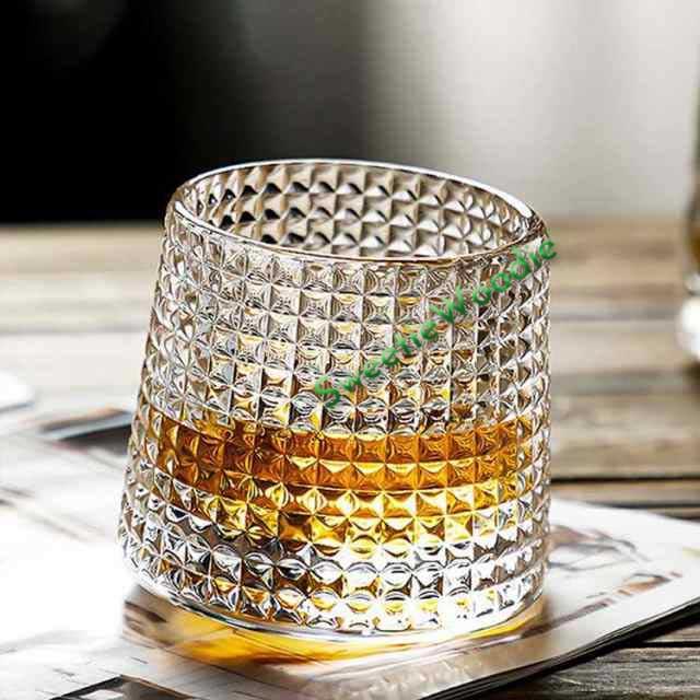 日本酒 スピングラス タンブラー 360度回転 ロックグラス 誕生日