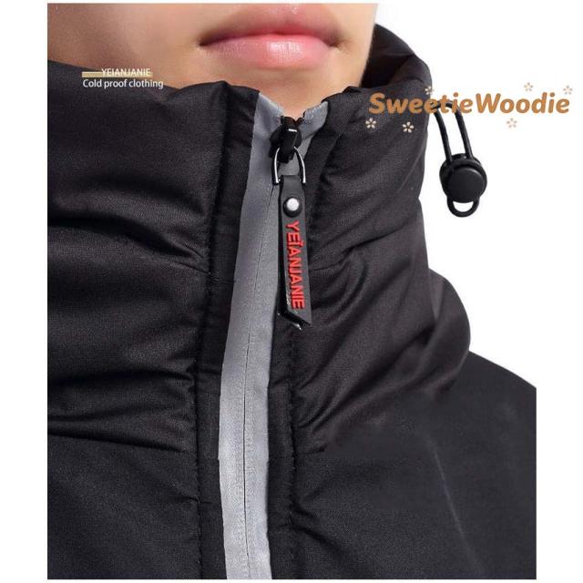 ベンチコート 防寒コート 足元ま防寒＆レベル6の防水！バイク 防水