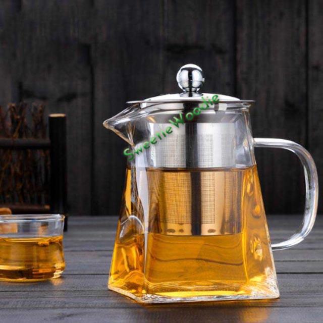 ティーポット 1350ml デザイン 紅茶ポット おしゃれ ティーポット 750ml かわいい 急須 お茶会 茶こし付き 耐熱ガラス 北欧 アウトドアの通販は - SweetieWoodie 通販サイト