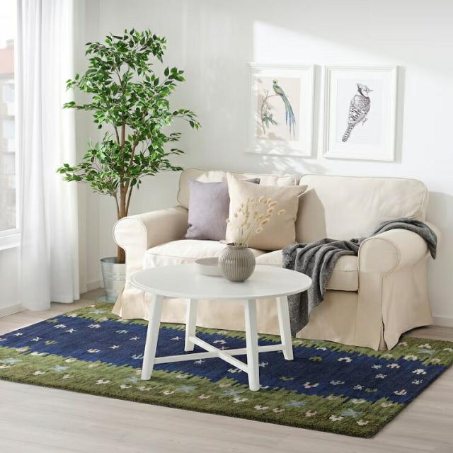 IKEA - イケア -】GRODDSVINGEL -グロッドスヴィンゲル- ラグ