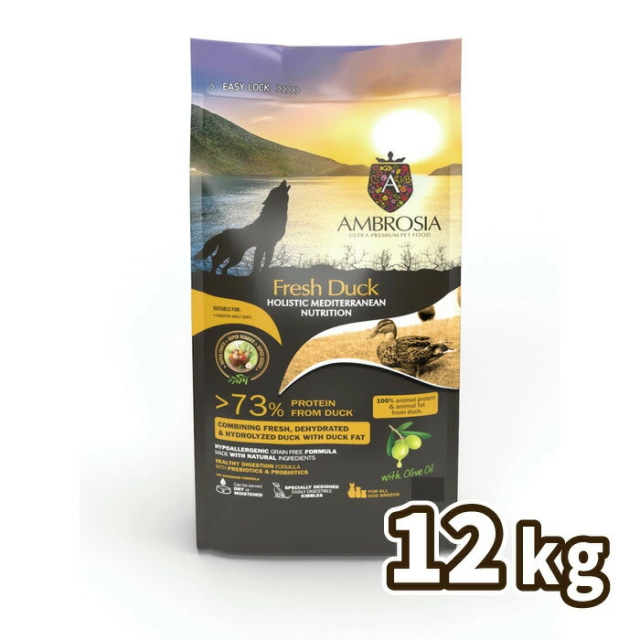 アンブロシア 犬用 HMN ダック 12kg