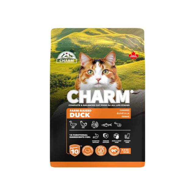 チャーム（CHARM） 猫用 ファームレイズド ダック キャット 4.5kg 【tt】