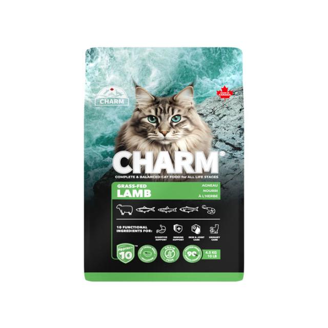 チャーム（CHARM） 猫用 グラスフェッド ラム キャット 4.5kg 【tt】