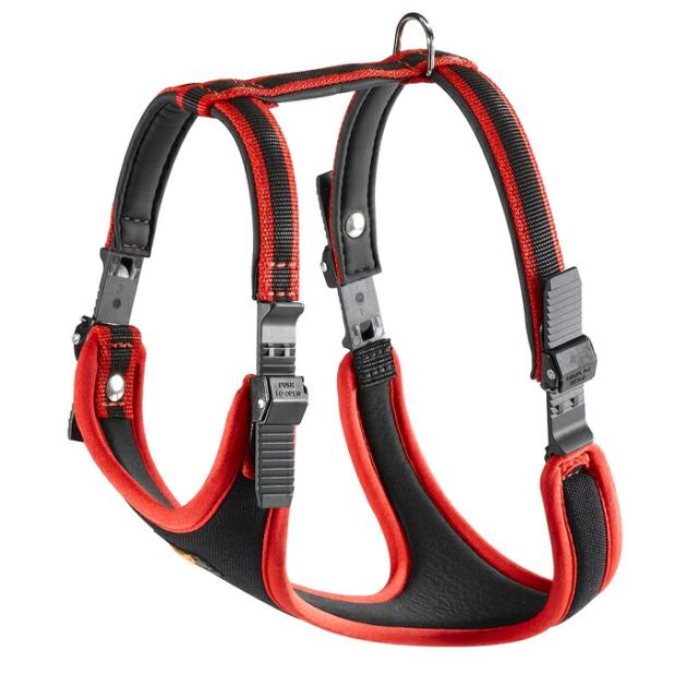 イタリアferplast社製 ERGO COMFORT エルゴコンフォート ハーネス M レッド 犬用 散歩 さんぽ【tt】