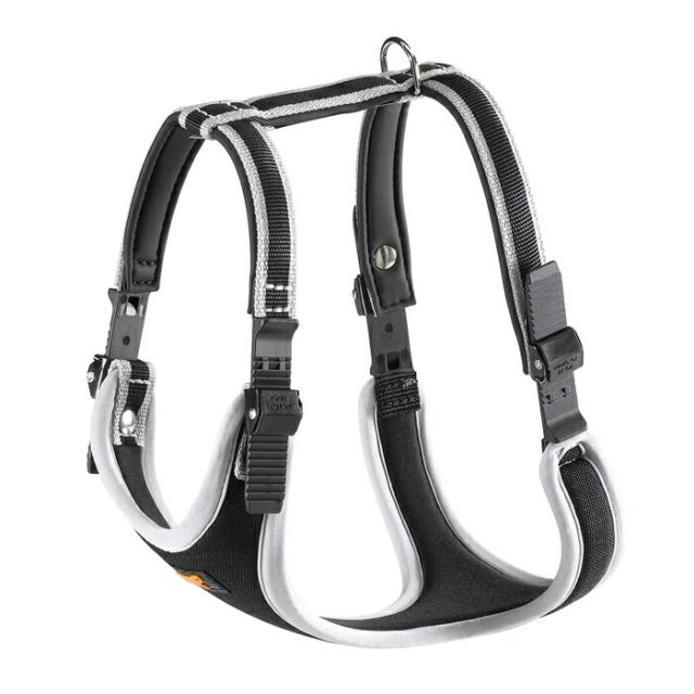 イタリアferplast社製 ERGO COMFORT エルゴコンフォート ハーネス L グレー 犬用 散歩 さんぽ【tt】