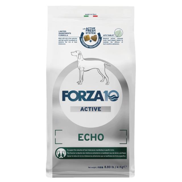 FORZA10（フォルツァ10） 愛犬用 エコー アクティブ 耳ケア 中粒 4kg