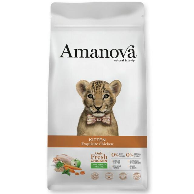 アマノバ（Amanova） キトン エクスクイジッット チキン 小粒 4kg 【tt】