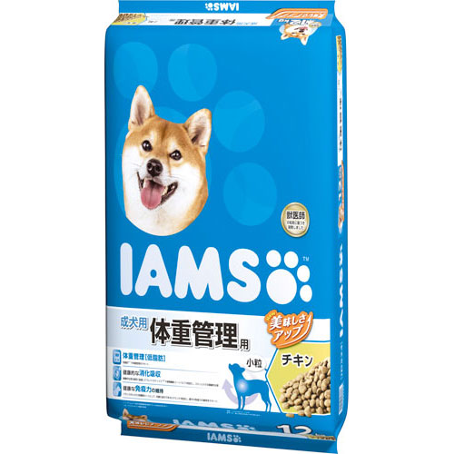 アイムス 成犬用 体重管理用 チキン 小粒 12kg