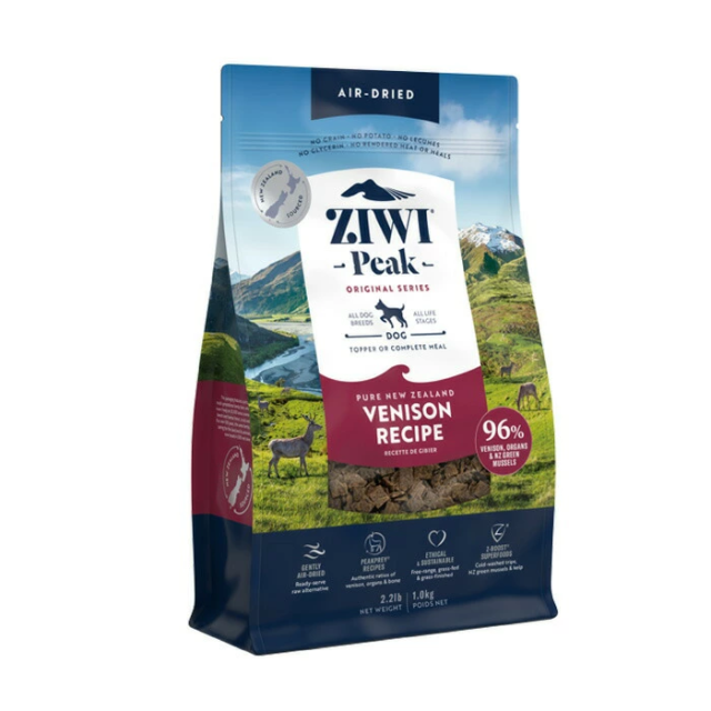 ZIWI PEAK (ジウィピーク） エアドライ・ドッグフード ベニソン 1kg 12,965円